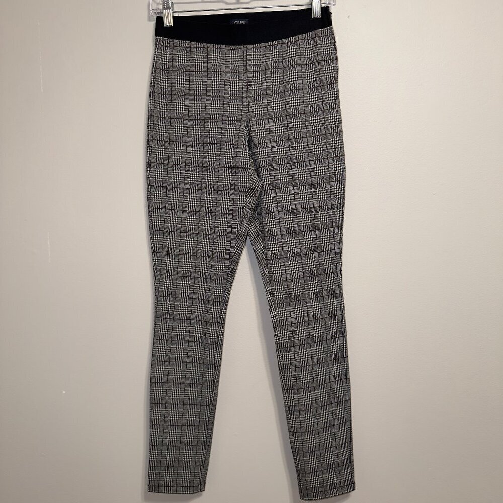 J.Crew Gigi Pant Plaid Slim Ankle Career Dress Pants Size 2 - Picture 2 of 7